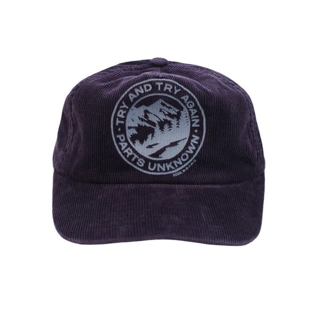 TATA CORDUROY CAP (PURPLE)