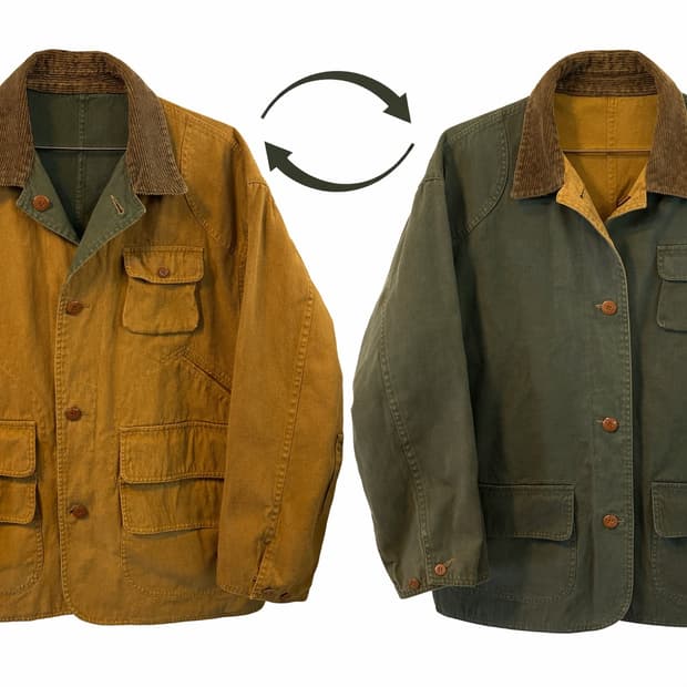 90's 폴로 컨트리 리버시블 헌팅자켓 L