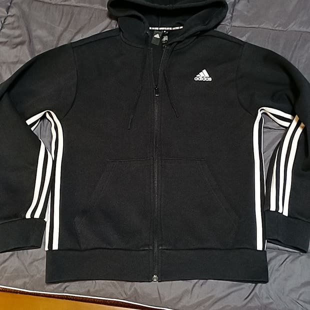 아디다스 후드집업 100 여성77 가슴51 기장64