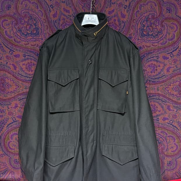 알파 m-65 필드자켓 블랙