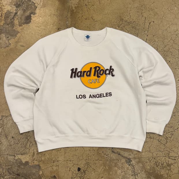 90s USA 하드락 스웻셔츠 LA
