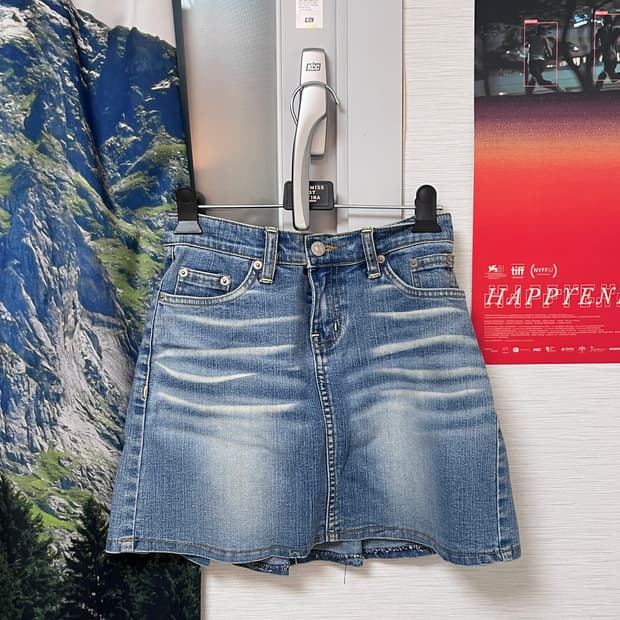빈티지 데님스커트