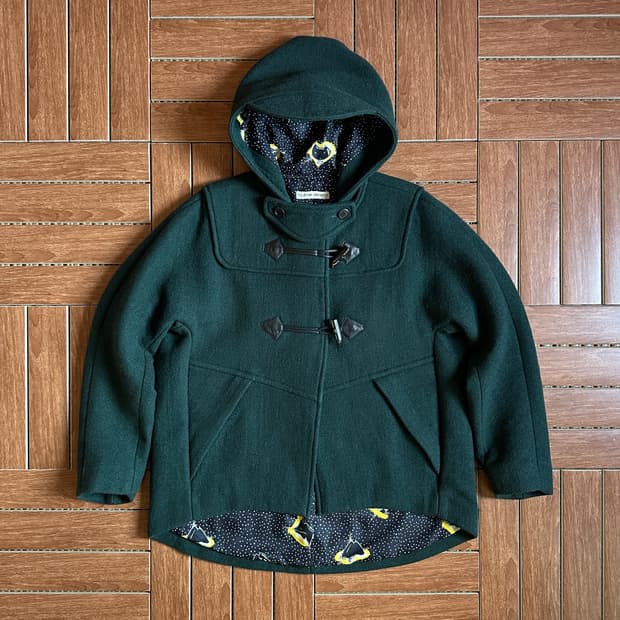 Tsumori chisato wool duffle coat jacket