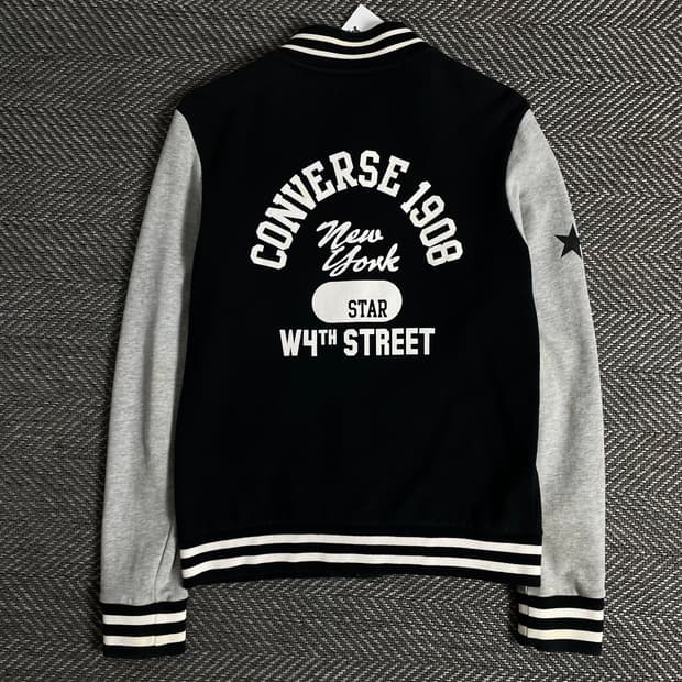 00s 컨버스 빅로고 올드스쿨 스웻 바시티 자켓o 3361