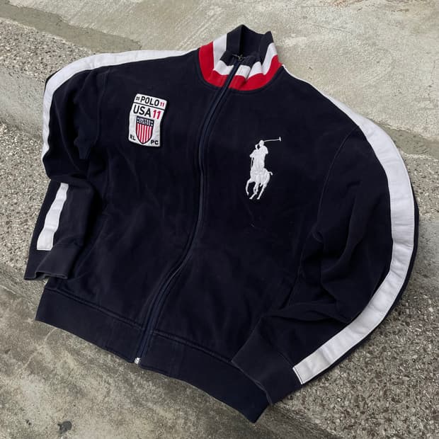 폴로 USA 빅포니 집업