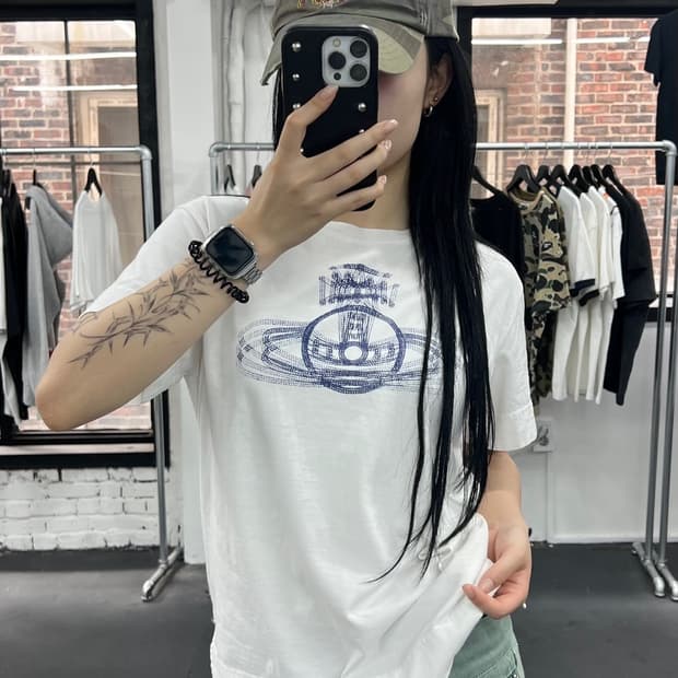 비비안 웨스트우드 앵글로매니아 오브 티셔츠