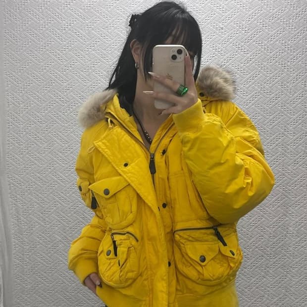 폴로 랄프로렌 빈티지 멀티포켓 워크 다운 패딩 자켓 L C08360