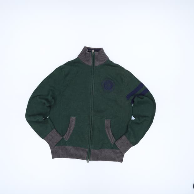 M 타미힐피거 니트 집업 가디건 0326J