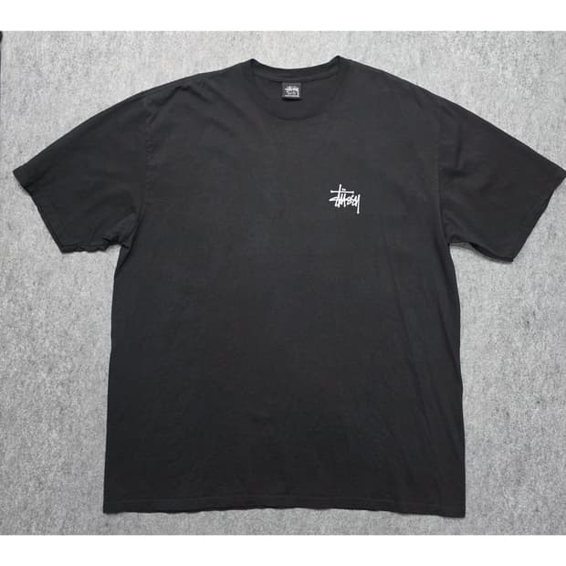 스투시 캘리포니아 그로운 피그먼트 다이드 반팔티 XL