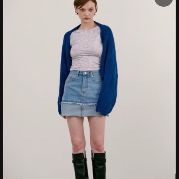 시눈 니트 볼레로