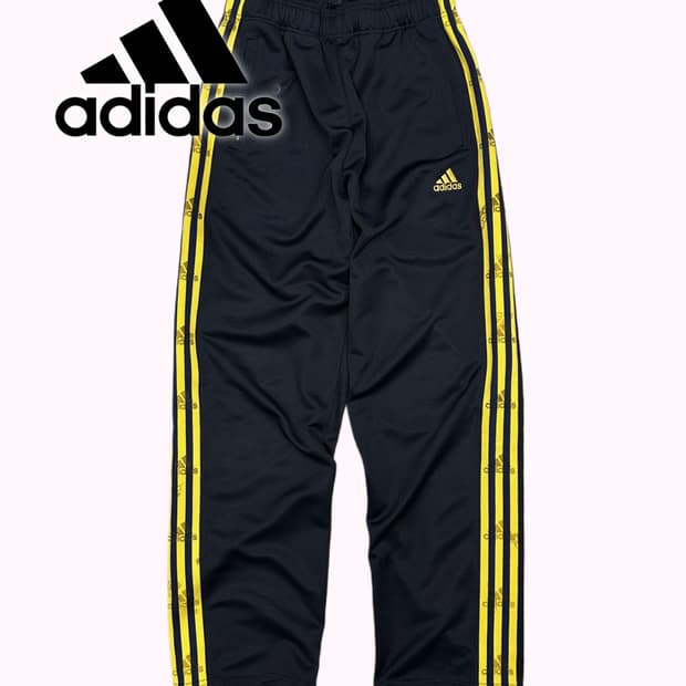 logo line trainning pants