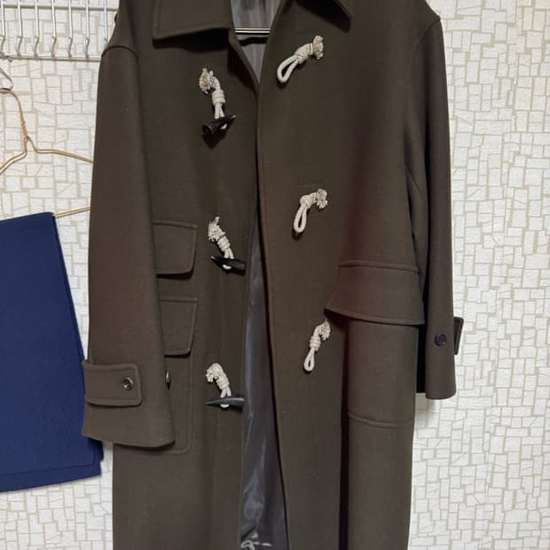 [M] 암피스트 스탠리 더플 코트 올리브