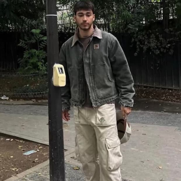 (데드스탁급)칼하트 j22 모스그린 L