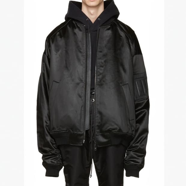 준지 오버사이즈 MA-1 봄버 자켓