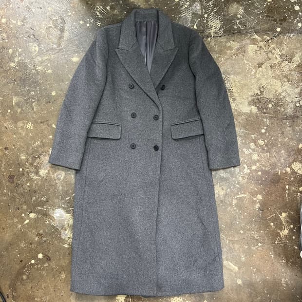 M) 무탠다드 울 캐시미어 코트 무신사 스탠다드 롱코트