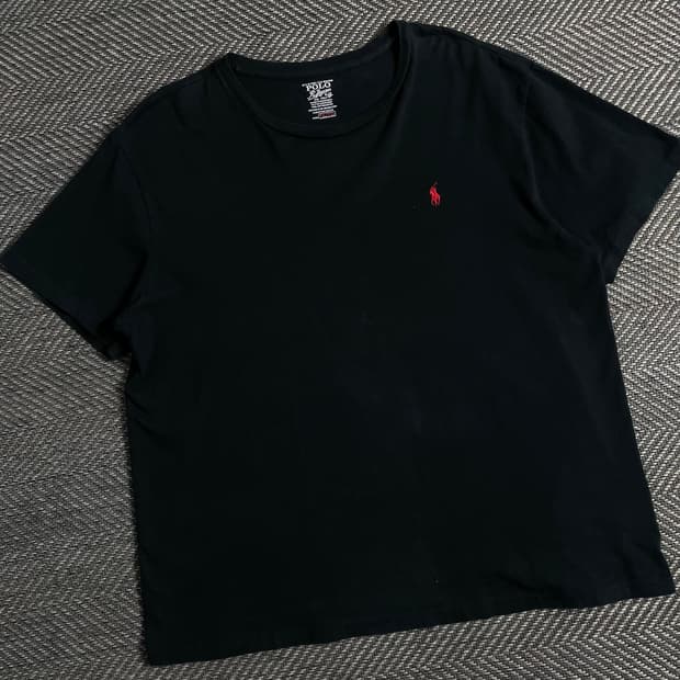 폴로 랄프로렌 신형 포니 블랙 박시핏 티셔츠y 3216