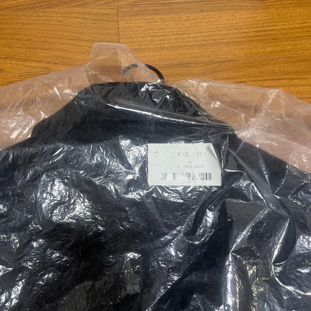 아모멘토 맨즈 싱글 브레스트 롱 코트 블랙 M size