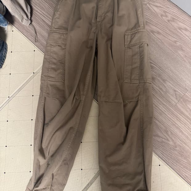 칼하트 윕 콜 카고 팬츠 베이지 28