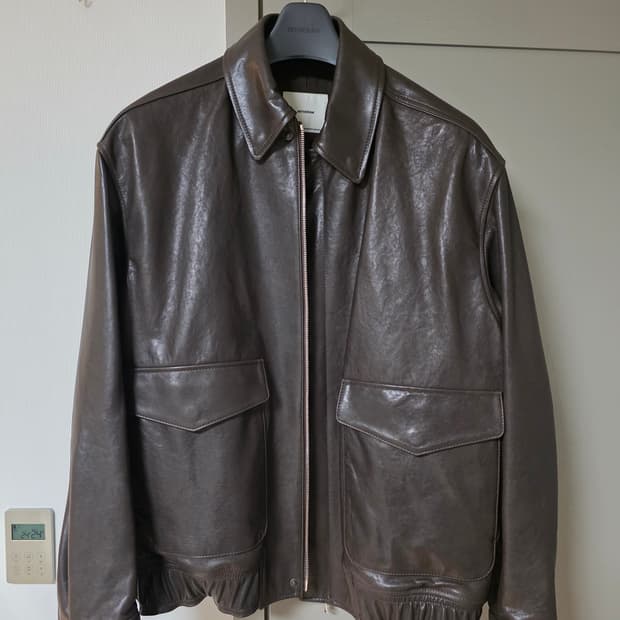 인더로우 레더 A2 자켓 다크브라운 3사이즈