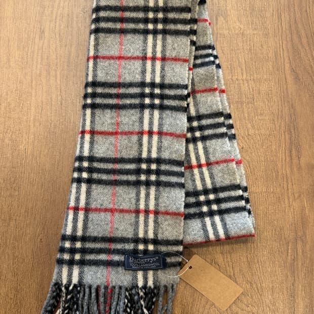 Burberrys 버버리 램스울 체크 머플러 (made England)
