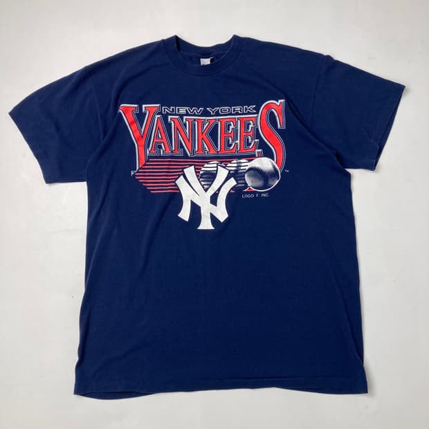 90s Single Stitched Tee (navy)