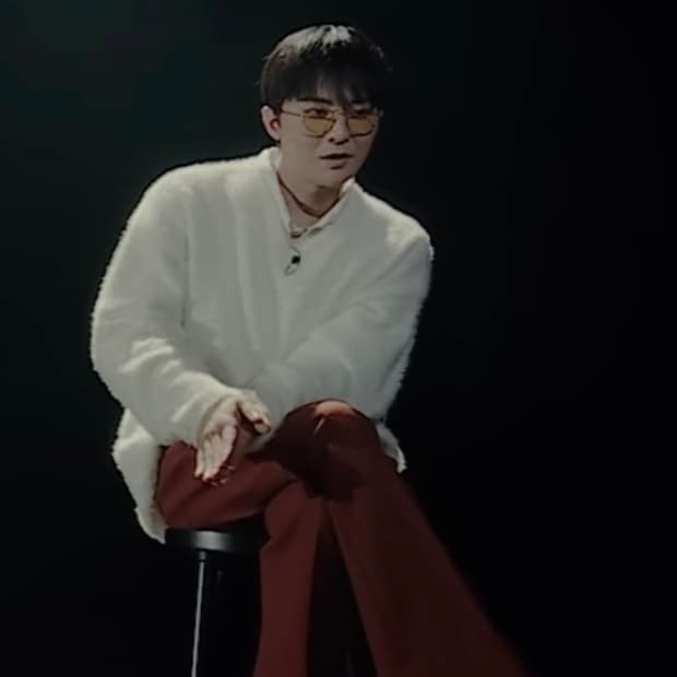 erl 브이넥 니트 xl 지디착용