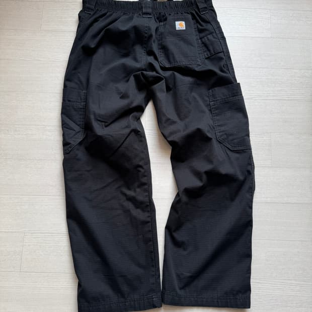 칼하트 립스탑 카고팬츠 블랙 S(30~32)