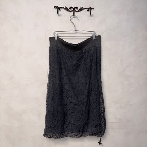 Calvin Klein charcoal floral balloon sk