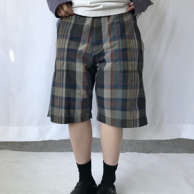 Gap 체크 반바지