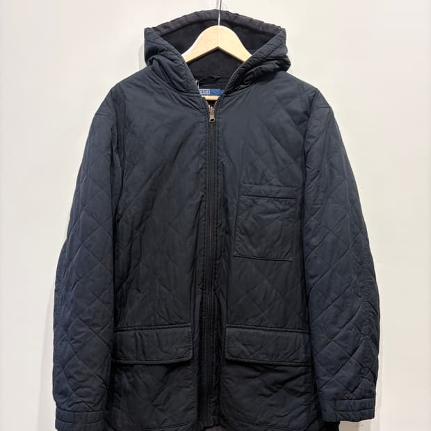 폴로 랄프로렌 퀼팅 후드 자켓