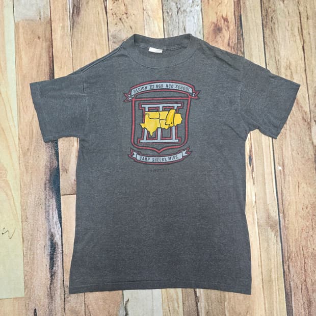 Vintage 80s 플레티넘 T's 50/50 티셔츠