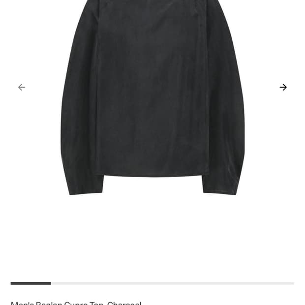 아모멘토26SS래글런 큐프로탑 차콜