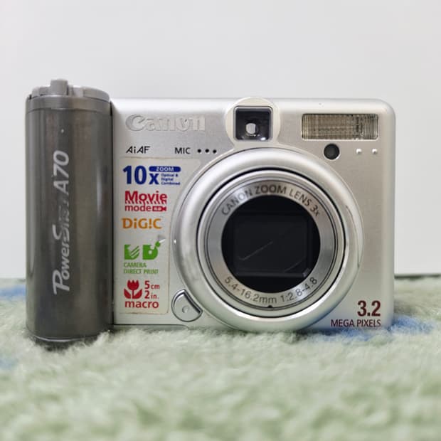 [부품/수리용] 캐논 A70 빈티지 디카