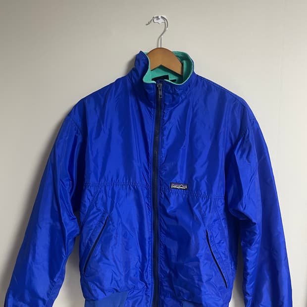 파타고니아  90s 쉘드 신칠라 봄버 자켓 S