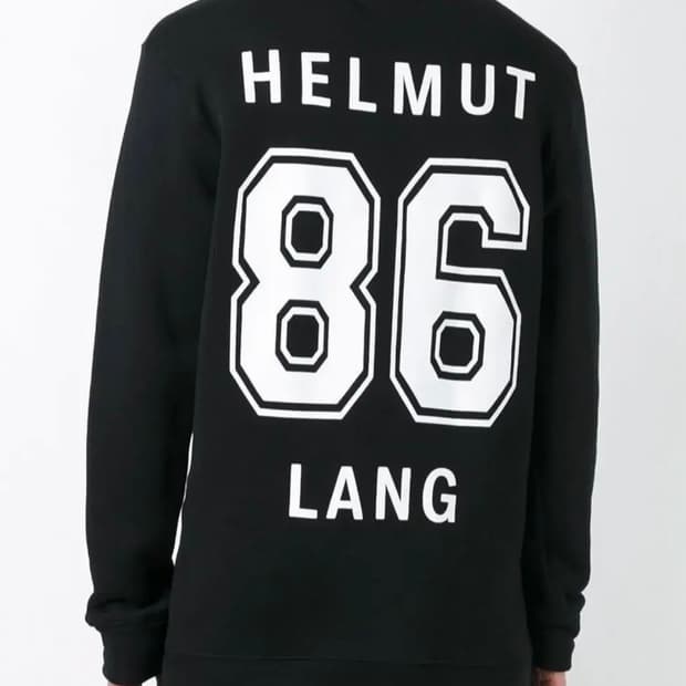 helmut lang 헬무트랭 맨투맨 M