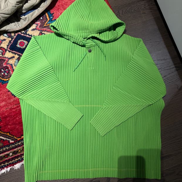 옴므플리세 후드 라임 2사이즈