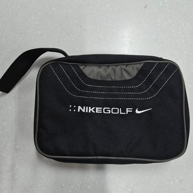 나이키 골프 파우치 클러치백 블랙