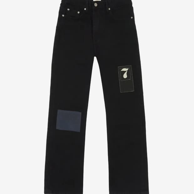 ETCE 이티씨이 패치워크 플레어 데님 청바지 29