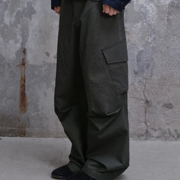 다이브인 베른 카고 팬츠 V2 차콜 1사이즈