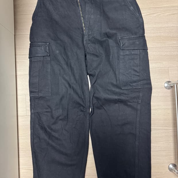 코모리 bdu 블랙 데님 팬츠