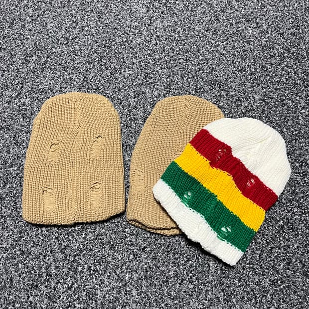 jpn 포시즌 데미지 비니 