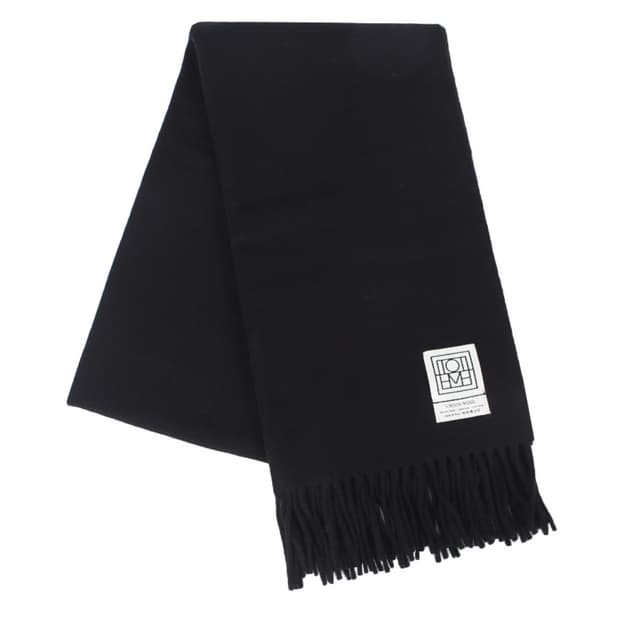 토템 머플러 블랙