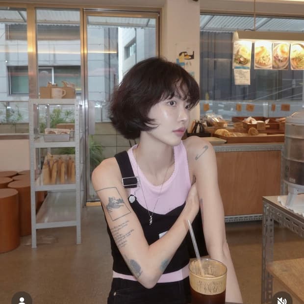 (미착용 새상품 세트) 페일제이드 멜빵 나시 탱크톱 블랙 화이트