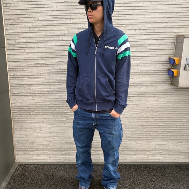 아디다스 후드집업