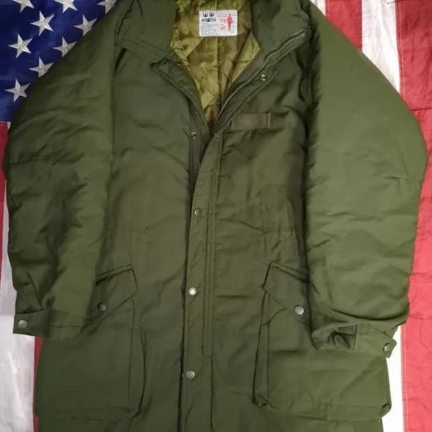 새제품급 오리지날 스웨덴군 M-90 조인성파카