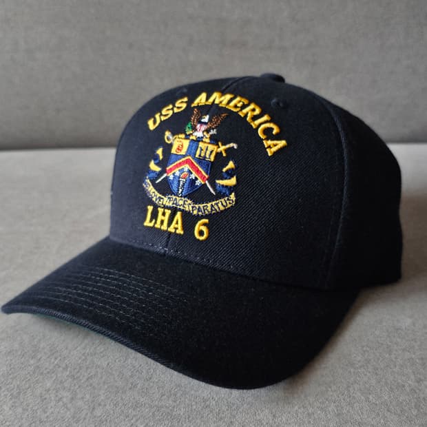 🇺🇸US 해군 모자 USS AMERICA LHA6