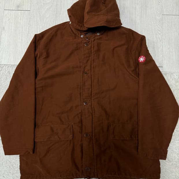 (XL)카브엠트 24fw 디테처블 퀼팅 후드 자켓