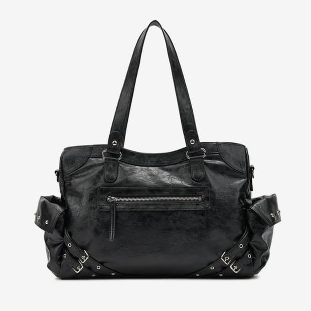 다이닛 스터드 포켓 빅백(BLACK)