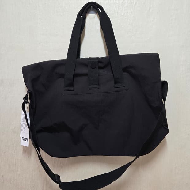 유니클로U 롤백 블랙