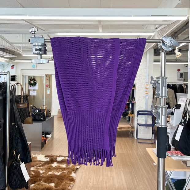 이세이 미야케 투웨이 프린지 스카프